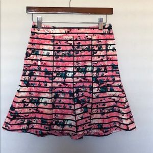 Banana Republic printed skirt.